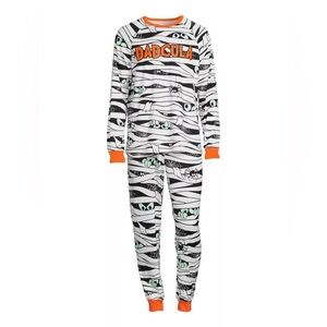 Men’s Halloween‎ Pajama Set DADCULA Size XL Family PJS New Glow in the Dark